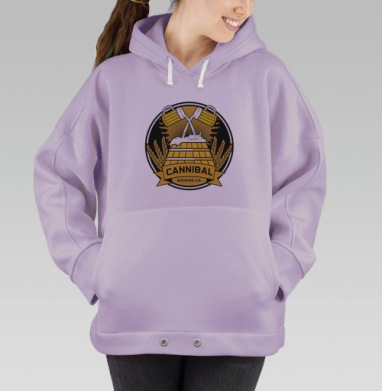 Пивоваренная компания Каннибал, Hoodie Oversize Fiolet