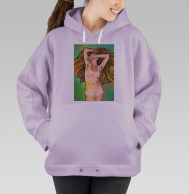 Рыжая дева, Hoodie Oversize Fiolet