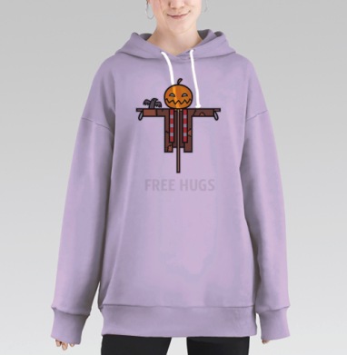 Самоделка 31_copy.png, Hoodie Long Oversize Fiolet