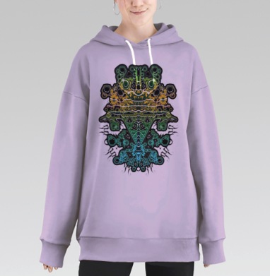 Шаманиз, Hoodie Long Oversize Fiolet