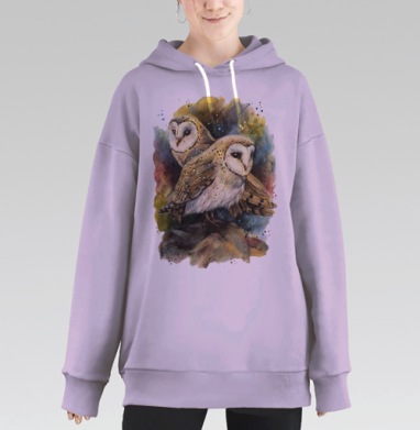 Сипухи, Hoodie Long Oversize Fiolet