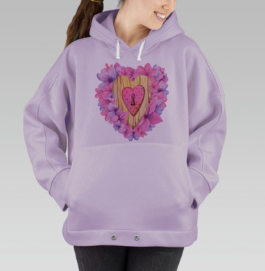 Тайна твоего сердца, Hoodie Oversize Fiolet