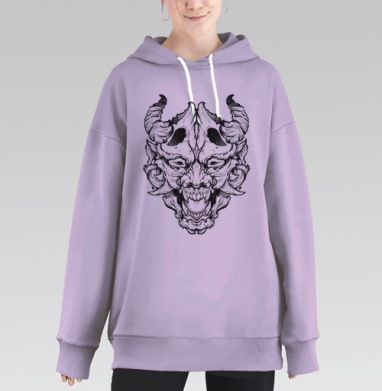 Хання, Hoodie Long Oversize Fiolet