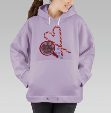 Хюгге, Hoodie Oversize Fiolet
