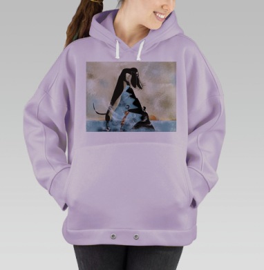 Альпинист, Hoodie Oversize Fiolet