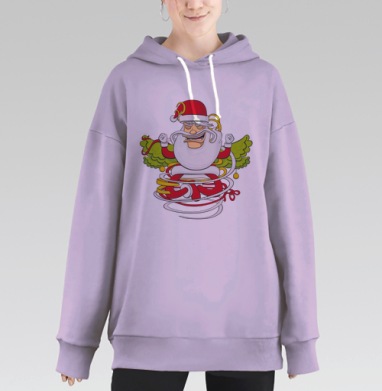 Ангел НГ, Hoodie Long Oversize Fiolet