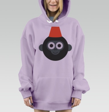 АПУ, Hoodie Mjhigh Dig Mel, Fiolet, утепленная
