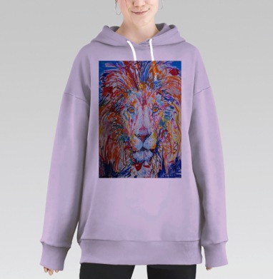 Царь, Hoodie Long Oversize Fiolet