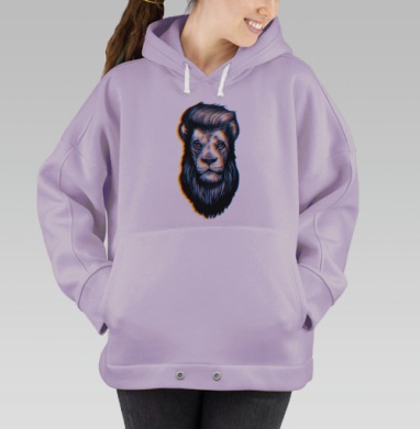 Царская стрижка, Hoodie Oversize Fiolet