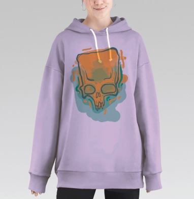 Черп, Hoodie Long Oversize Fiolet