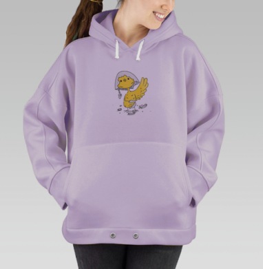 Цып Цып, Hoodie Oversize Fiolet