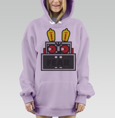 Детские кошмары, Hoodie Mjhigh Dig Mel, Fiolet, утепленная