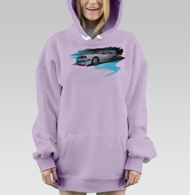 Дикая легенда, Hoodie Mjhigh Dig Mel, Fiolet, утепленная
