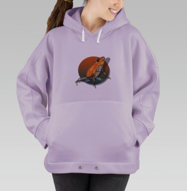 Древолаз, Hoodie Oversize Fiolet