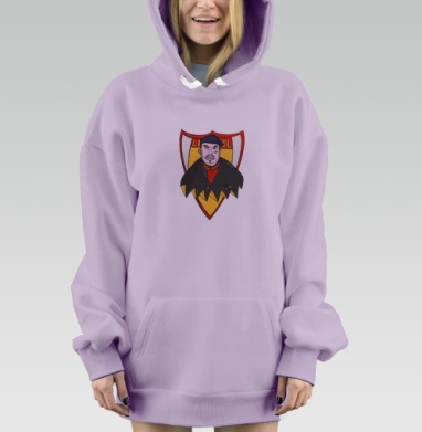 Фанат Ливерпуля, Hoodie Mjhigh Dig Mel, Fiolet, утепленная