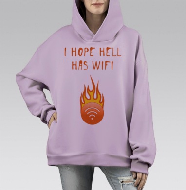 Flame WiFi / Адское пламя с Wi-Fi - Магазин футболок wwwmarika - Дизайнерские принты