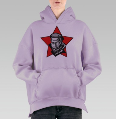 Железный Феликс, Hoodie Oversize Fiolet, утепленная