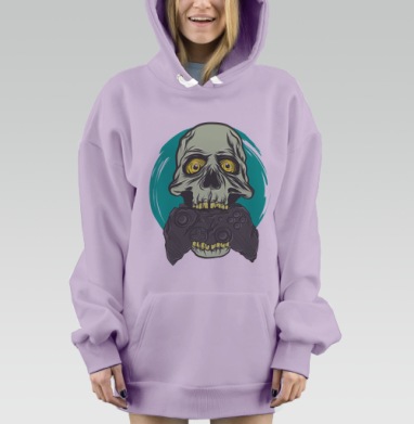 Геймер, Hoodie Mjhigh Dig Mel, Fiolet, утепленная