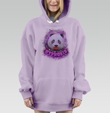 ГипноПанда, Hoodie Mjhigh Dig Mel, Fiolet, утепленная