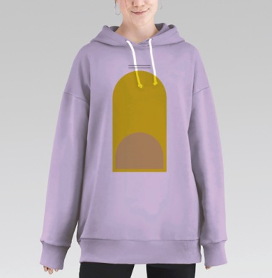 Гомер, Hoodie Long Oversize Fiolet