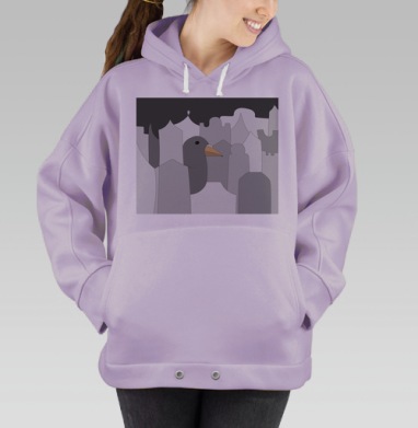 Горожанин, Hoodie Oversize Fiolet