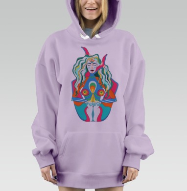 Гравитация, Hoodie Mjhigh Dig Mel, Fiolet, утепленная
