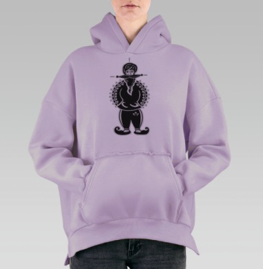 Индогопник, Hoodie Oversize Fiolet, утепленная