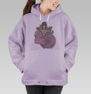 Клео, Hoodie Oversize Fiolet