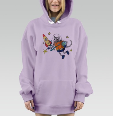 Котонавт Алексей, Hoodie Mjhigh Dig Mel, Fiolet, утепленная