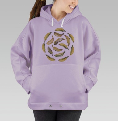 Круговорот бананов, Hoodie Oversize Fiolet