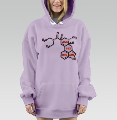 ЛСД, Hoodie Mjhigh Dig Mel, Fiolet, утепленная