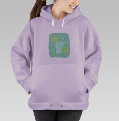 Мохито, Hoodie Oversize Fiolet