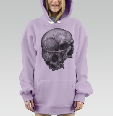 Мутация, Hoodie Mjhigh Dig Mel, Fiolet, утепленная