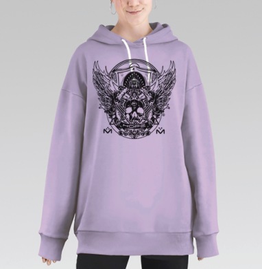 Надежда, Hoodie Long Oversize Fiolet