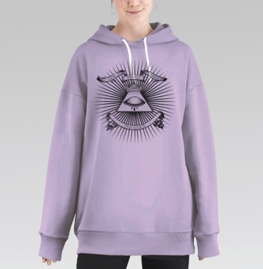 несправедливость, Hoodie Long Oversize Fiolet