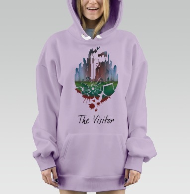 Новичок, Hoodie Mjhigh Dig Mel, Fiolet, утепленная