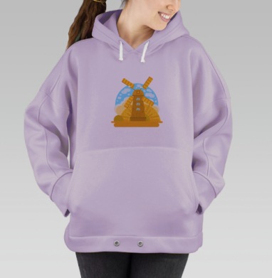 Осенний урожай, Hoodie Oversize Fiolet