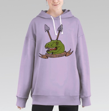 Основной инстинкт, Hoodie Long Oversize Fiolet