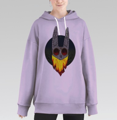 Отступник, Hoodie Long Oversize Fiolet