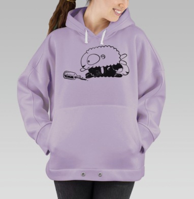 Овцепати, Hoodie Oversize Fiolet