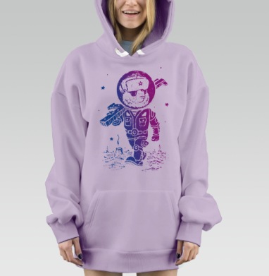 Партизан, Hoodie Mjhigh Dig Mel, Fiolet, утепленная
