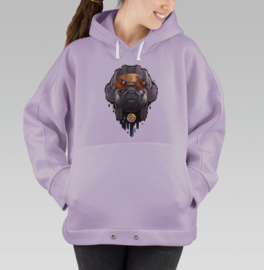 Пёс войны, Hoodie Oversize Fiolet