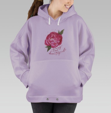 ПИОН, Hoodie Oversize Fiolet