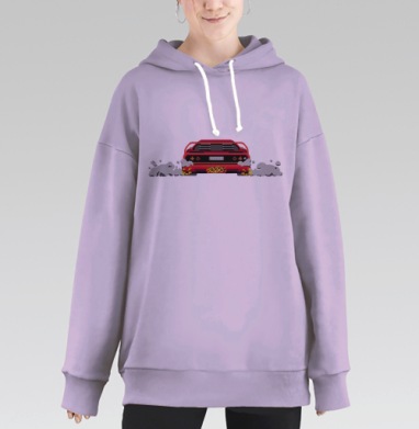 Погоня за прошлым, Hoodie Long Oversize Fiolet