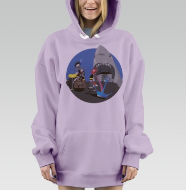 Последняя дискотека, Hoodie Mjhigh Dig Mel, Fiolet, утепленная