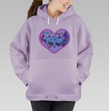 Поспать, Hoodie Oversize Fiolet