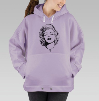 Проклятье Мэрилин, Hoodie Oversize Fiolet
