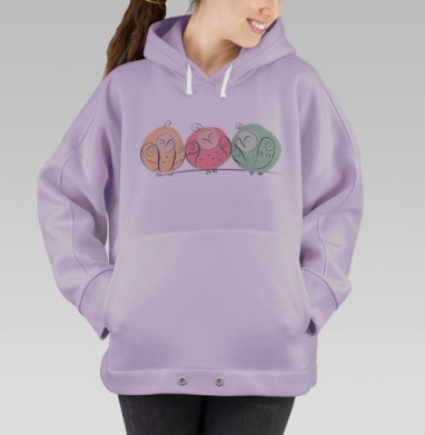 ПтЫчки, Hoodie Oversize Fiolet