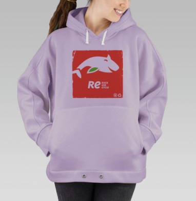 РЕЮЗ, Hoodie Oversize Fiolet