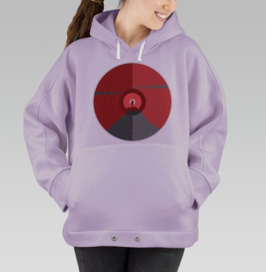 Рок вершина, Hoodie Oversize Fiolet